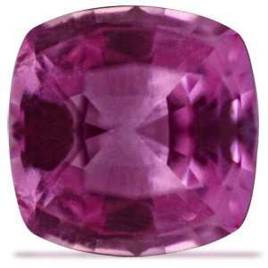    1.04 Carat Untreated Loose Pink Sapphire Cushion Cut Jewelry