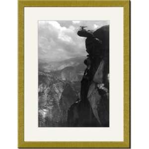  Gold Framed/Matted Print 17x23, Ballanced on his Head 