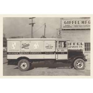    Kuhner Packing Company Truck #2 24X36 Giclee Paper