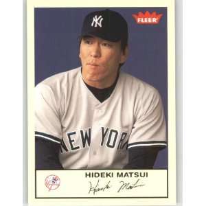  2005 Fleer Tradition Gray Backs #235 Hideki Matsui   New 