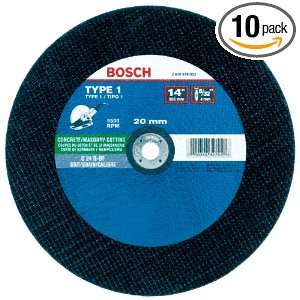 Bosch CWPS1C1420 Concrete and Masonry Cutting Wheel, 14 Inch 5/32 by 