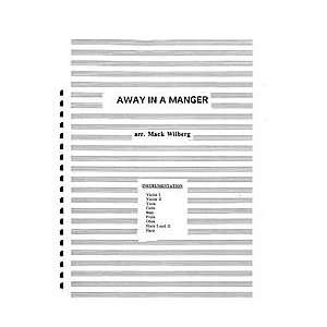  Away in a Manger   Instrumental Accompaniment Musical 