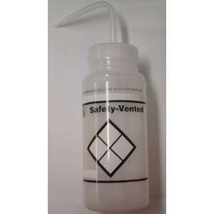 VWR® Solvent Venting Wash Bottle ~ Unlabeled  Industrial 