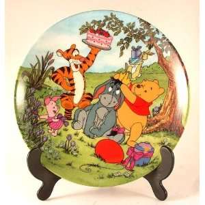  Disney A Celebration For Eeyore Winnie the Pooh plate 