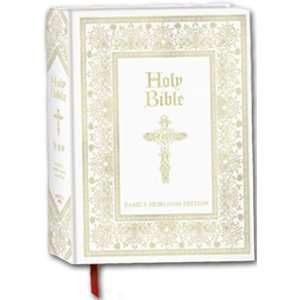  Large White Holy Bible Family Heritage Edition King James 