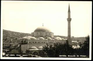 turkey SMYRNE IZMIR Hisar Camii, Mosque Hissar 30s RPPC  