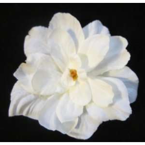  Wholesale Ivory White Delphinium Flower Hair Clip   DOZEN 