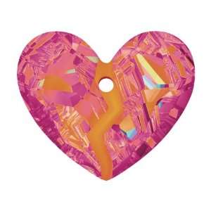   6263 36mm Forever 1 Heart Pendant Astral Pink Arts, Crafts & Sewing
