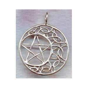   Lace Moon Pentacle Pentagram Wiccan Jewelry Arts, Crafts & Sewing