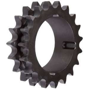 Martin Roller Chain Sprocket, Taper Bushed, Type B Hub, Double Strand 