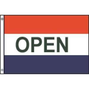  FL   Open Red, White & Blue 3 x 5 Real Estate Flags