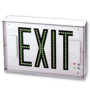 LED   Single Face Direct View Exit Sign   AC Only (No Battery 