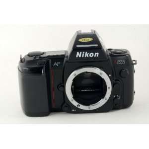  Nikon N8008 SLR film camera with MF 20 data back; body 