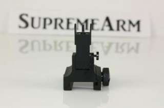 AR A2 Front Iron Sight w/ Flip Up Button for Picatinny Weaver Style 
