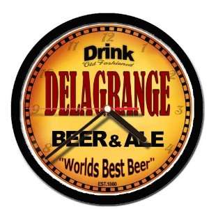  DELAGRANGE beer and ale cerveza wall clock Everything 