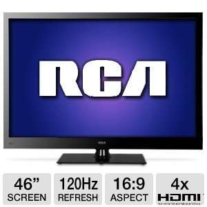  RCA LED46A55R120 46 1080p 120Hz LED HDTV Electronics
