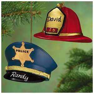  PERSONALIZED POLICE CHRISTMAS ORNAMENT 