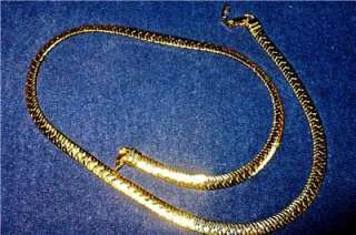 Lovely 23Kt Yellow Gold Neckless to wear or scrap  