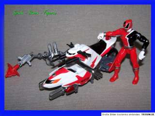 Red Power Rangers S.P.D. Patrol Cycle Bike/ BANDAI 2004  