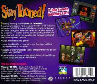 Stay Tooned Unsweetened Multi Game Experience PC CD  