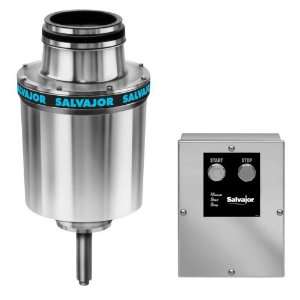 Salvajor 5 hp Disposer W/ 3 1/2 Sink Assembly / Solenoid Valve   500 