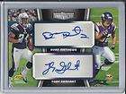 2010 Unrivaled Patch Auto Toby Gerhart 349 Topps  