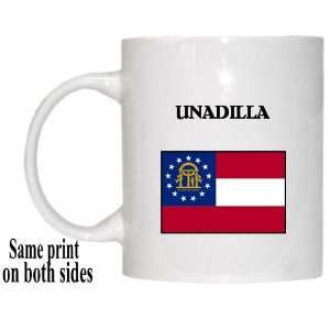  US State Flag   UNADILLA, Georgia (GA) Mug Everything 