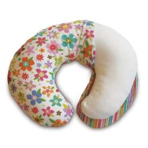 Boppy Pillow with Slipcover, Collage Flowers