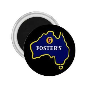  Fosters Beer Souvenir Magnet 2.25  