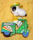   1966 Snoopy Scooter Friction toy United Syndicate works great  