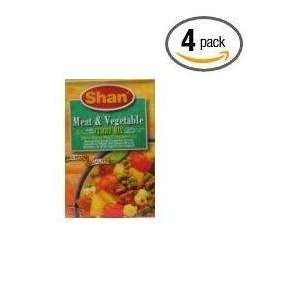 Shan Meat & Vegetable Curry Mix 3.5 Oz(pack of4)  Grocery 