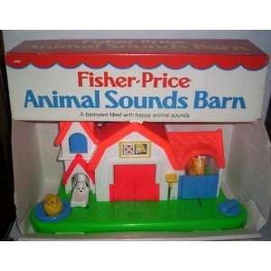  1987 Fisher Price Animal Sounds Barn for Children 9 36 