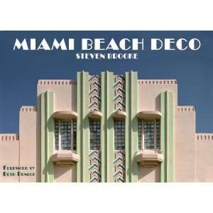  Miami Beach Deco [Hardcover] Steven Brooke Books