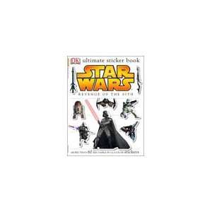  Star Wars Revenge of the Sith Ultimate Sticker Book Toys 