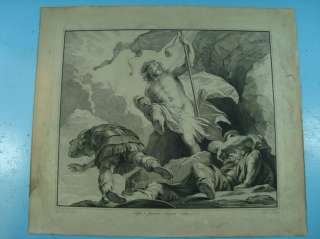 COPPER ENGRAVING AFTER PIETER PAUL RUBENS DATED 1747  