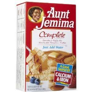 Aunt Jemima Pancake & Waffle Complete Mix 80 Oz (Pack of 6)  