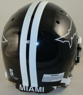 ANY GIVEN SUNDAY MIAMI SHARKS FULL SIZE FOOTBALL HELMET  