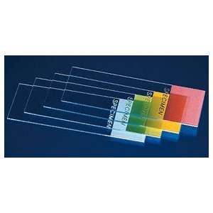Fisherbrand ColorFrost Disposable Microscope Slides, 25 x 75mm; Green 