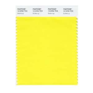  PANTONE SMART 12 0752X Color Swatch Card, Buttercup