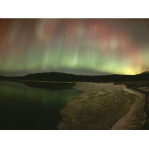 Brilliant Display of Aurorae over the Yukon Territory Photographic 