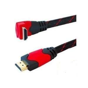 Aurum Flat Series   High Speed 90 Degree (Right Angle) Flat HDMI Cable 
