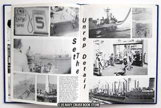 USS WABASH AOR 5 WESTPAC CRUISE BOOK 1988  