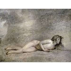 Portrait de Bara Nu by Jacques Louis David 22.00X16.63 