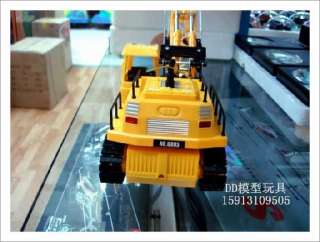 Remote control truck crane eight channel wireless car toy childrens 