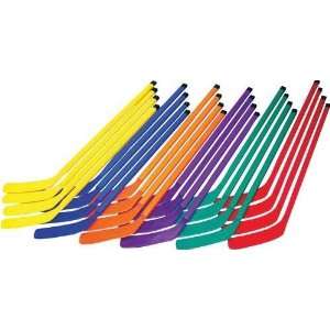  Box A Rainbow Hockey Sticks 24 pack   Sports Hockey Equipment 