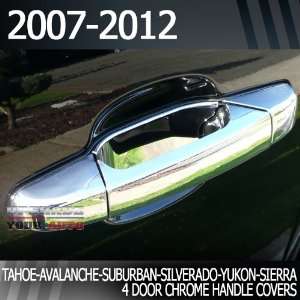  2007 2012 Chevrolet Tahoe Full Chrome Door Handle Covers 