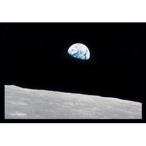 Earth Rise 12x18 Giclee on canvas 