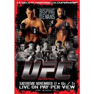 UFC 78 Autographed Poster