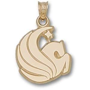  University of Central Florida Pegasus Pendant (Gold Plated 
