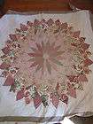 HAND MADE PATCHWORK Quilt Star Medallion Pattern Twin S